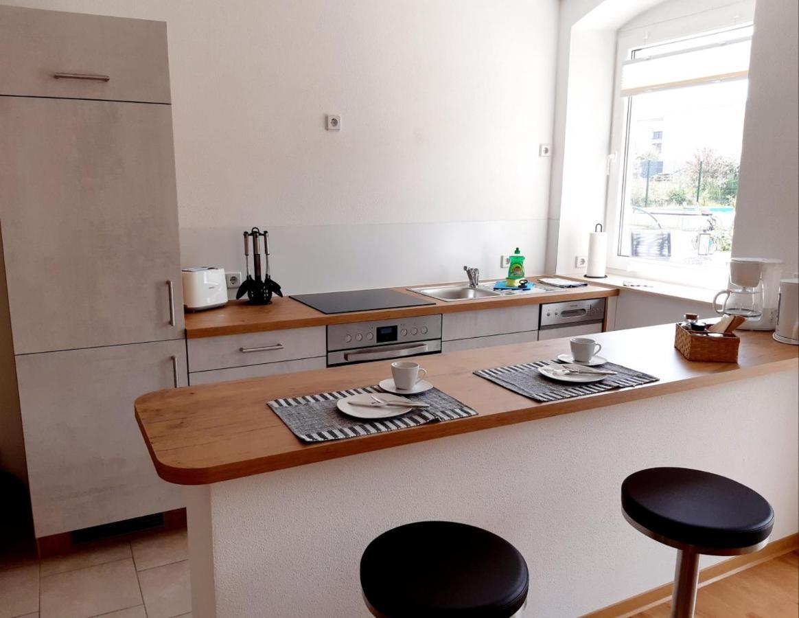 Stadtoase Geraeumige Gaestewohnungen Mit Balkon, Komfort, Modernitaet Und Ruhe, Fuer Monteure Geeignet, Free Wifi Frankenberg Bagian luar foto